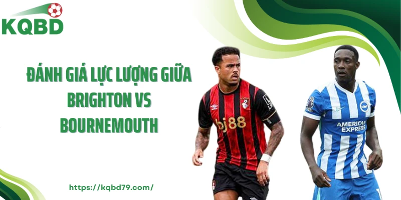 Đánh giá lực lượng giữa Brighton vs Bournemouth