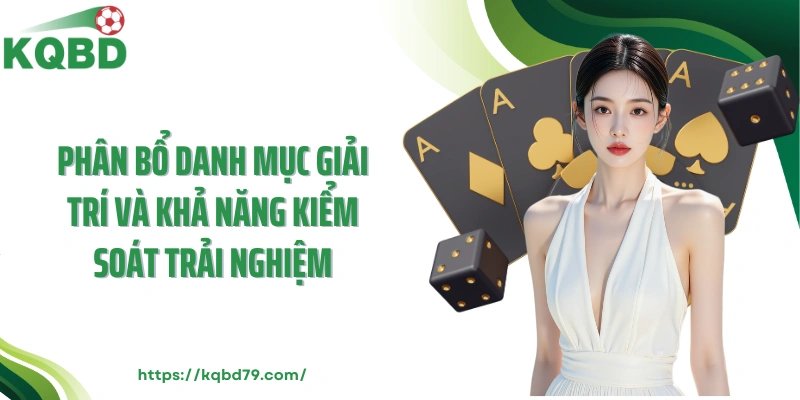 Phân bổ danh mục giải trí và khả năng kiểm soát trải nghiệm