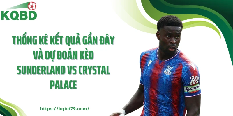 Thống kê kết quả gần đây và dự đoán kèo Sunderland vs Crystal Palace